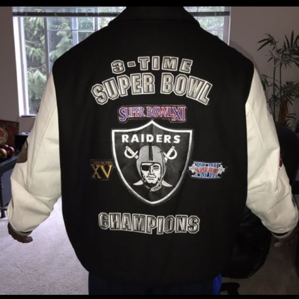 Raiders coat
